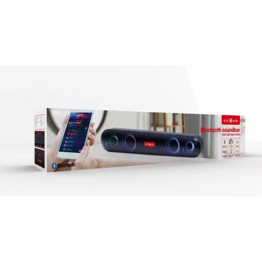 Gembird SPKBT-BAR400L саундбар високоговорител черен 2.0