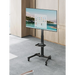 Gembird TVS-55T-01 Стойка за телевизор с колелца (накланяща