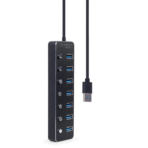 Gembird UHB-U3P7P-01 7-портов USB 3.1 (Gen 1) хъб