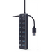 Gembird UHB-U3P7P-01 7-портов USB 3.1 (Gen 1) хъб