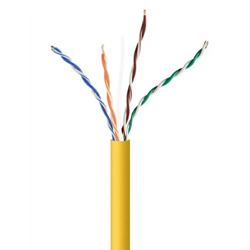 Gembird UPC-5004E-SOL-Y мрежов кабел Жълт 305 m Cat5e U/UTP