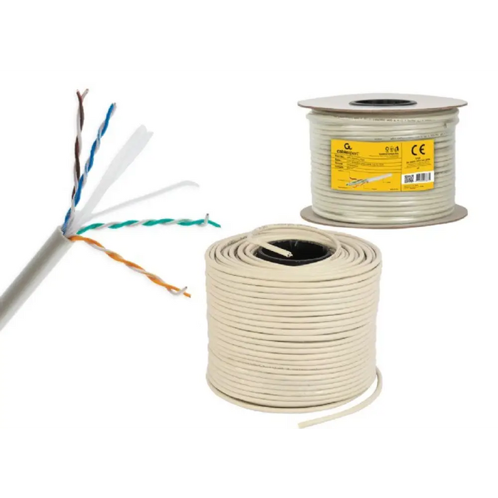 Gembird UPC-6004SE-SOL/100 мрежов кабел Сив 305 m Cat6