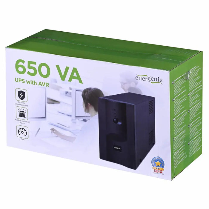 Gembird UPS-PC-652A непрекъсваемо захранване (UPS)