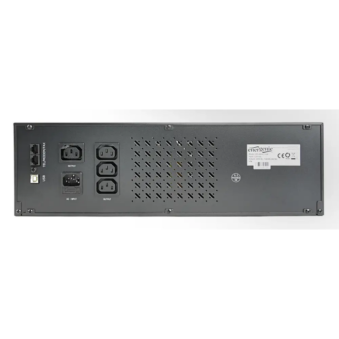 Gembird - Ups rack 19’’ 3.4u 1500va 4xiec 230v out iec14