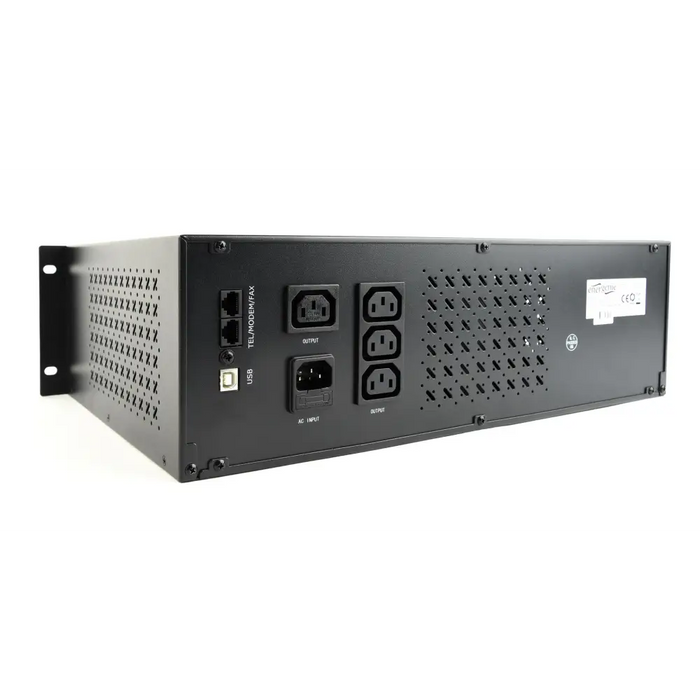 Gembird - Ups rack 19’’ 3.4u 1500va 4xiec 230v out iec14