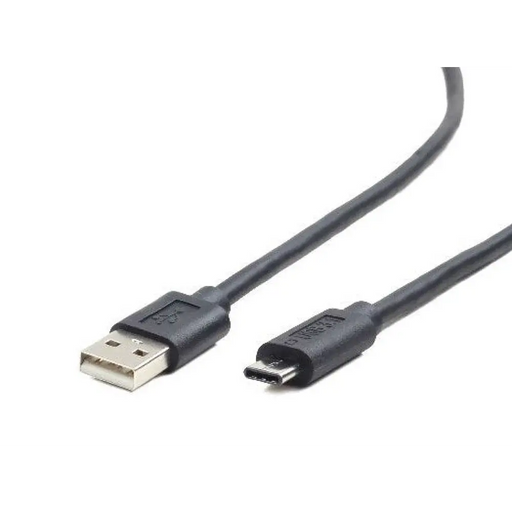 Gembird USB-A/USB-C 1 м USB кабел USB 2.0 USB A USB C Черен