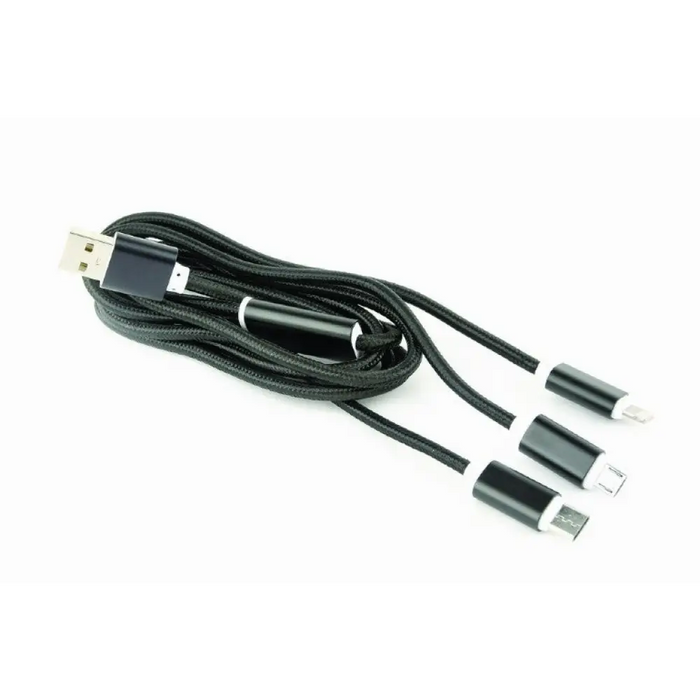 Gembird USB кабел за зареждане 3 в 1 CC-USB2-AM31-1M