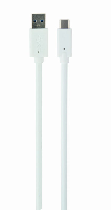 Gembird CCP-USB3-AMCM-1M-W USB кабел USB 3.2 Gen 1 (3.1 Gen 1) USB A USB C Бял