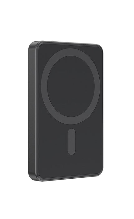 Gembird PB05-WPC15M-01 Магнитна безжична външна батерия 15 W, 5000 mAh, черна