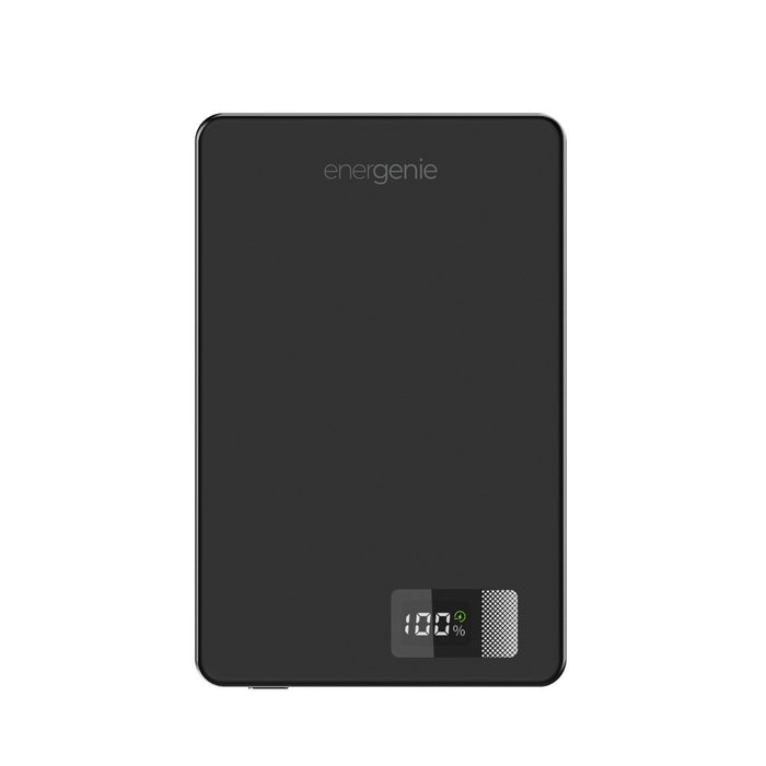 Gembird PB10-WPC15M-LCD-01 Магнитна безжична външна батерия с LCD, 15W, 10000 mAh, черна