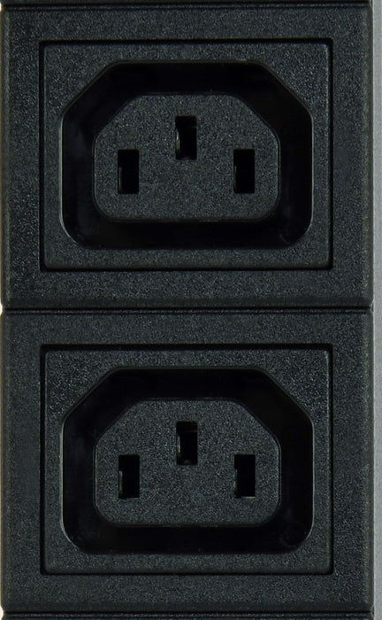 EnerGenie EG-PDU-10C132C19 Разпределителен блок (PDU), 10 бр. C13 контакти, 1U, 16A, C20 щепсел 2 м кабел, черен