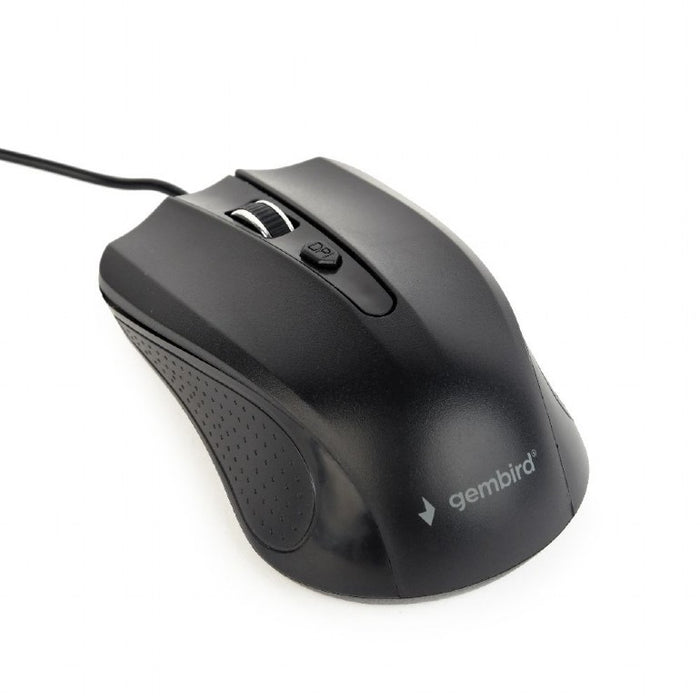 Gembird Оптична мишка, USB, черна