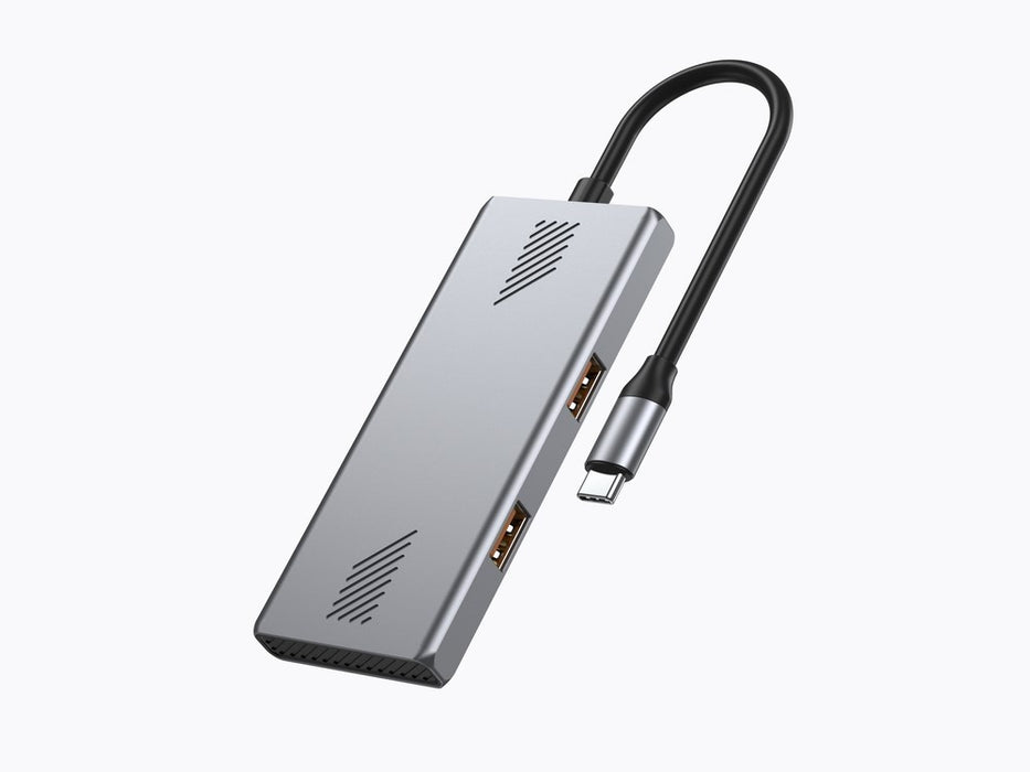 Gembird UHB-CM-U310-A2C2-01, 4-портов A + C USB 3.2 (Gen 2) Type-C хъб