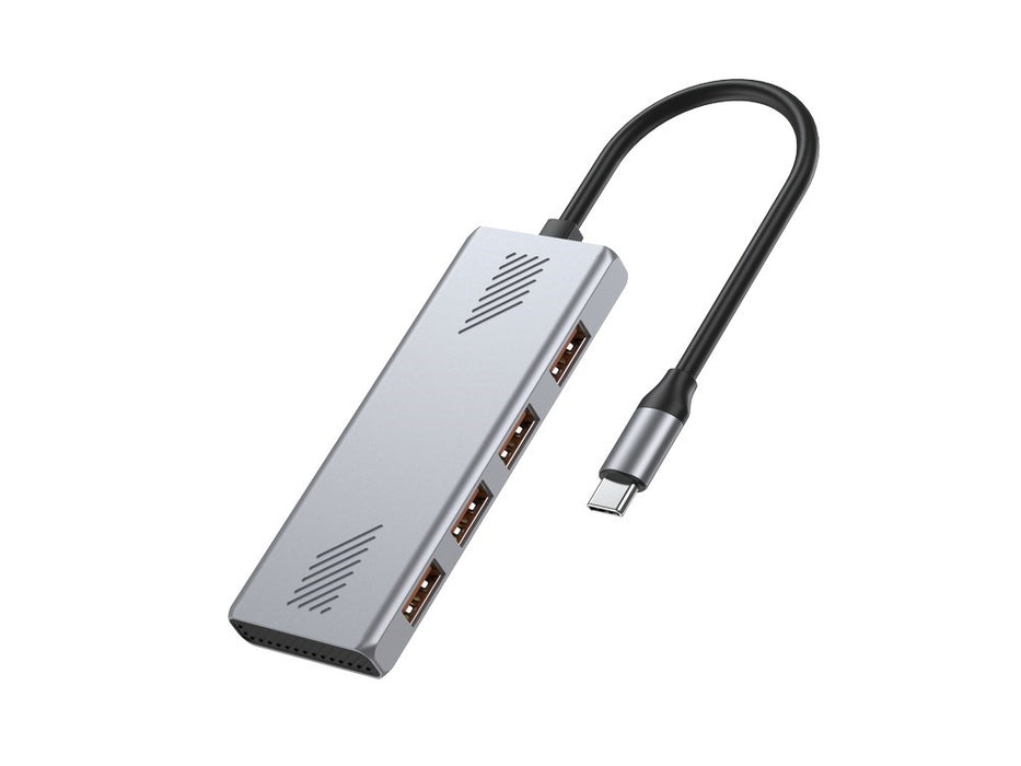 Gembird UHB-CM-U310-A4-01, 4-портов USB-A 3.2 (Gen 2) Type-C хъб