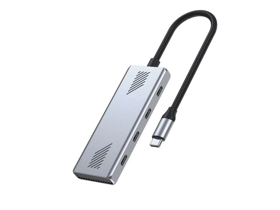 Gembird UHB-CM-U310-C4-01, 4-портов USB-C 3.2 (Gen 2) Type-C хъб