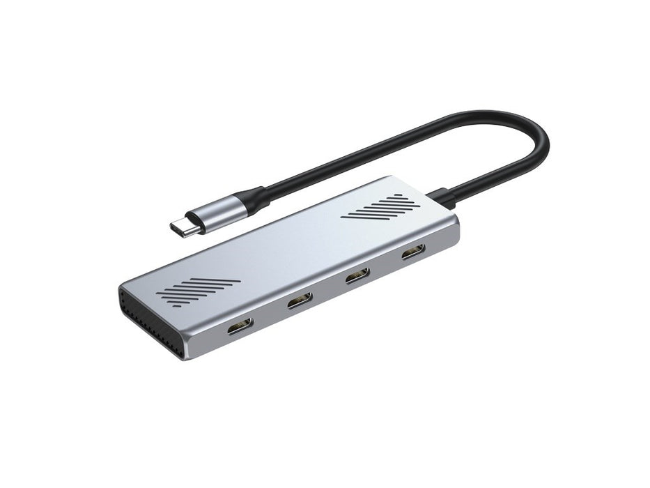 Gembird UHB-CM-U310-C4-01, 4-портов USB-C 3.2 (Gen 2) Type-C хъб