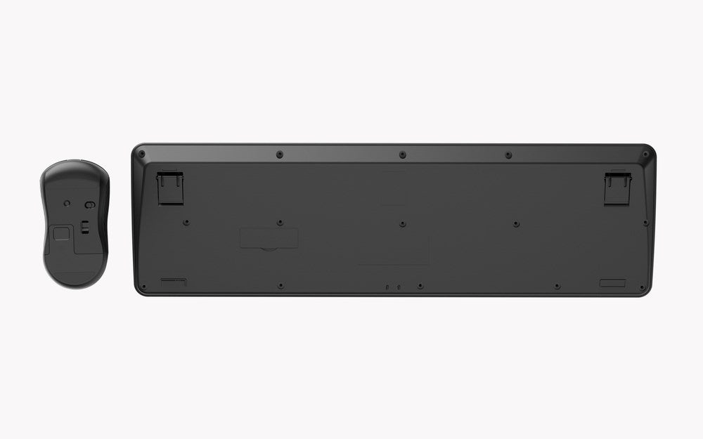 Безжичен настолен комплект Gembird KBS-WPS-01 Slim Pro Business, черен, US layer