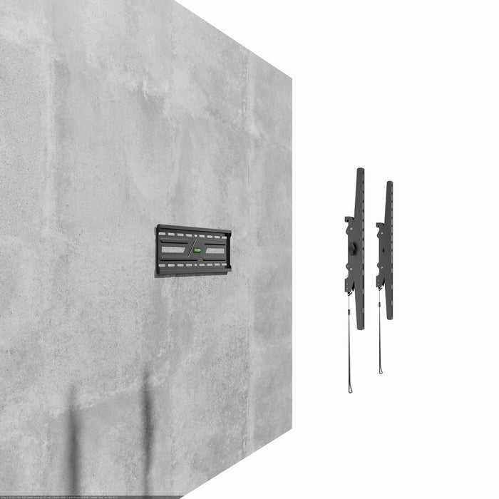 Стенен монтаж за телевизор Gembird WM-75T-04 (накланящ се), 37”-75”, черен