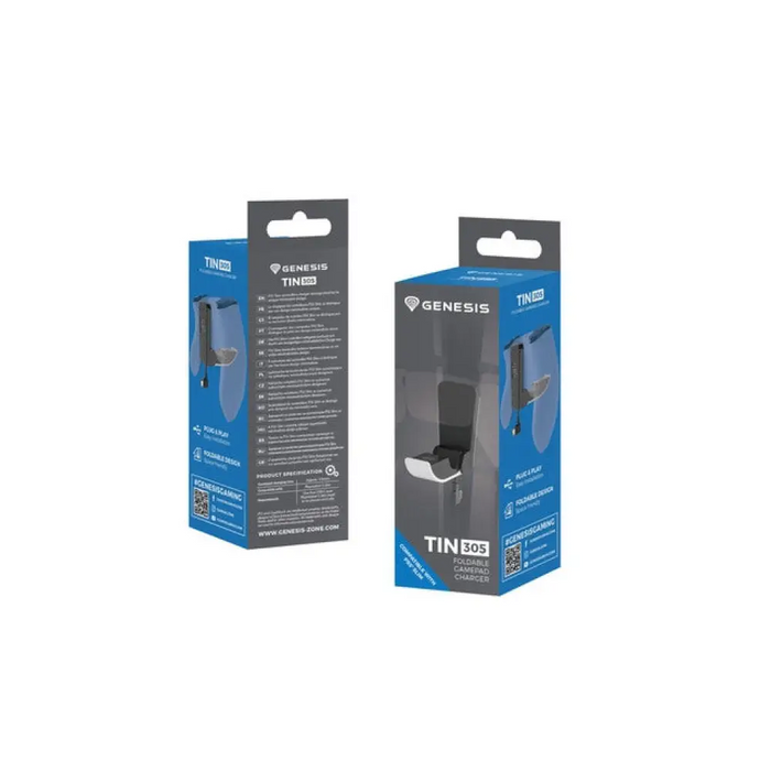 Genesis Gamepad Charger Tin 305 за PS5 конзола