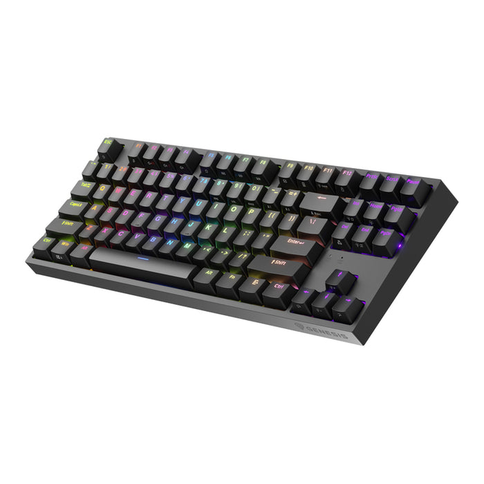 Механична Клавиатура GENESIS THOR 404 TKL RGB NKG-2069 BK Gateron Yellow Pro Linear