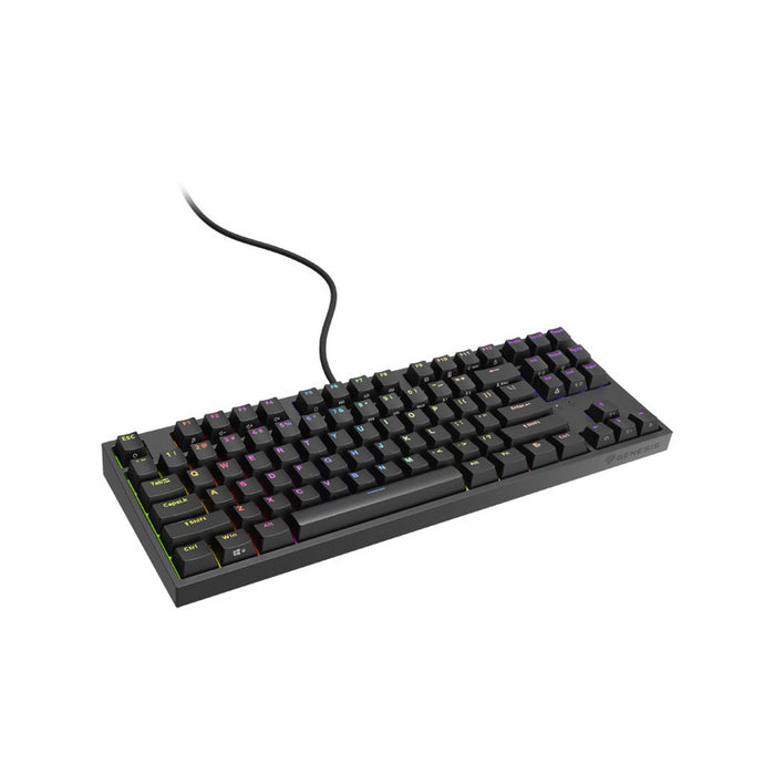 Механична Клавиатура GENESIS THOR 404 TKL RGB NKG-2069 BK Gateron Yellow Pro Linear