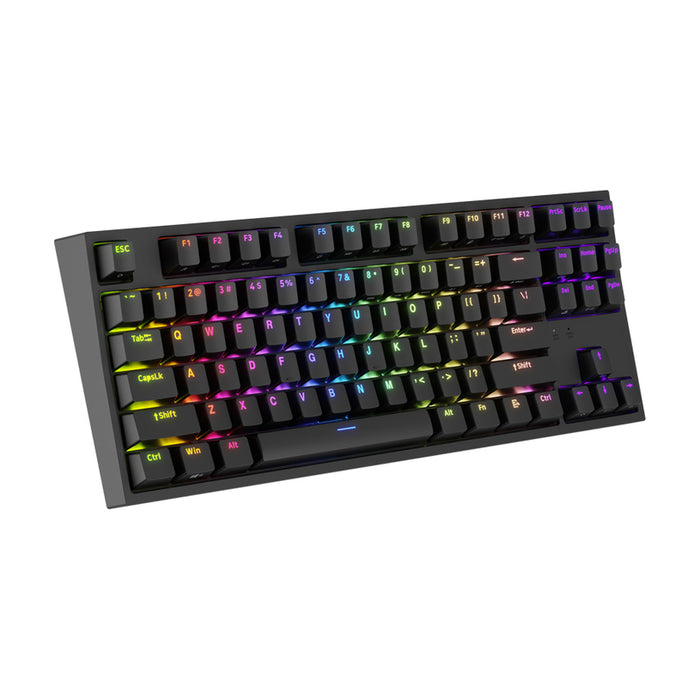 Механична Клавиатура GENESIS THOR 404 TKL RGB NKG-2069 BK Gateron Yellow Pro Linear