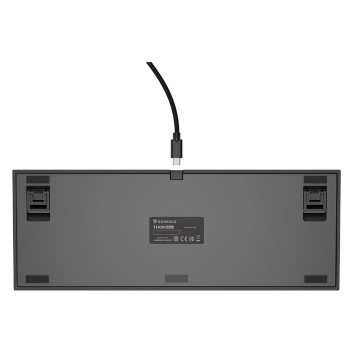 Механична Клавиатура GENESIS THOR 404 TKL RGB NKG-2069 BK Gateron Yellow Pro Linear