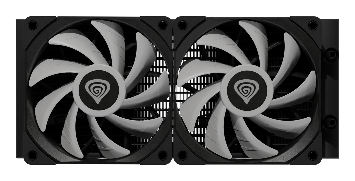 GENESIS NLG-2319 система за охлаждане на компютър, процесор, течно охлаждане „всичко в едно“, черно