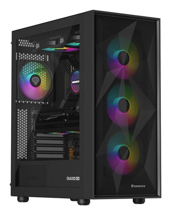 GENESIS NLG-2319 система за охлаждане на компютър, процесор, течно охлаждане „всичко в едно“, черно