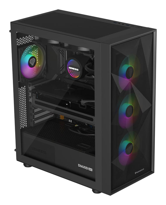 GENESIS NLG-2319 система за охлаждане на компютър, процесор, течно охлаждане „всичко в едно“, черно