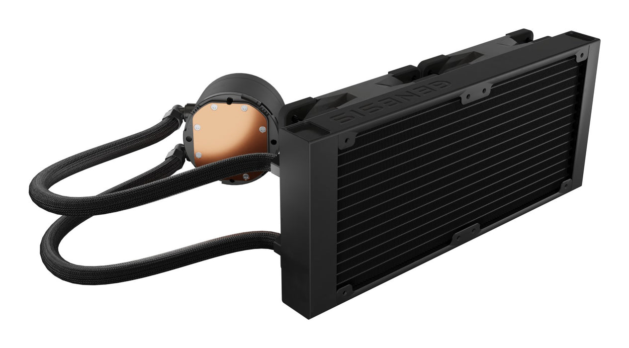 GENESIS NLG-2319 система за охлаждане на компютър, процесор, течно охлаждане „всичко в едно“, черно