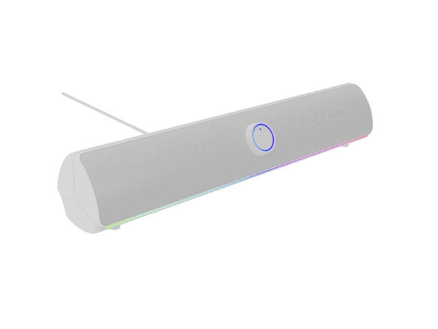 Genesis Soundbar Helium, 312BT, 2.0 Bluetooth, бял
