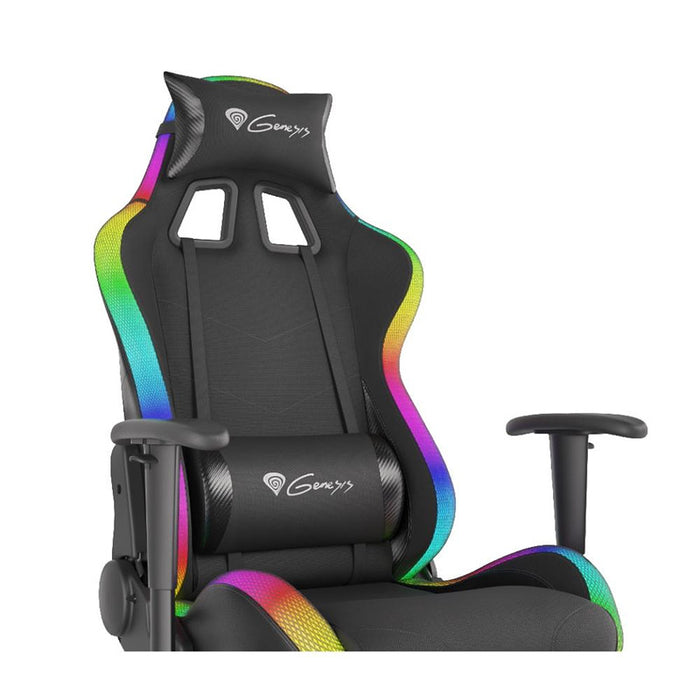 Игрален стол Genesis Trit 500 RGB черен