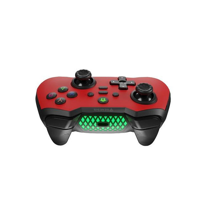 Genesis Gamepad Mangan 400 Wireless (за PC/SWITCH/MOBILE) Червен