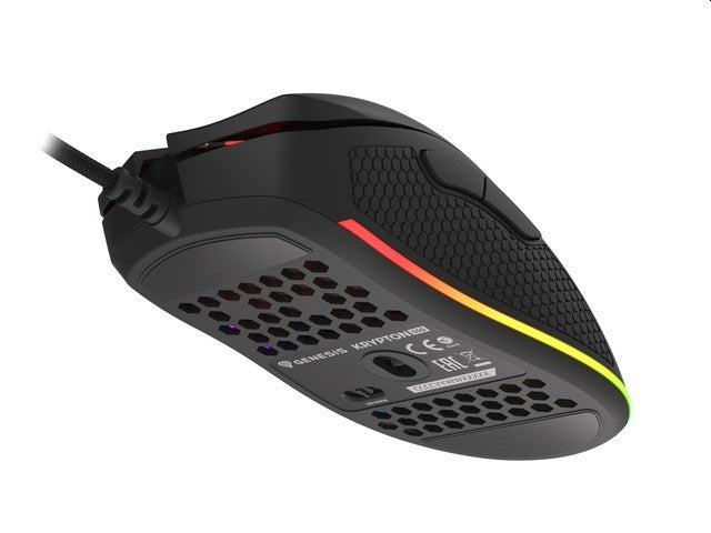 Genesis Gaming Mouse Krypton 555 8000DPI RGB черен софтуер