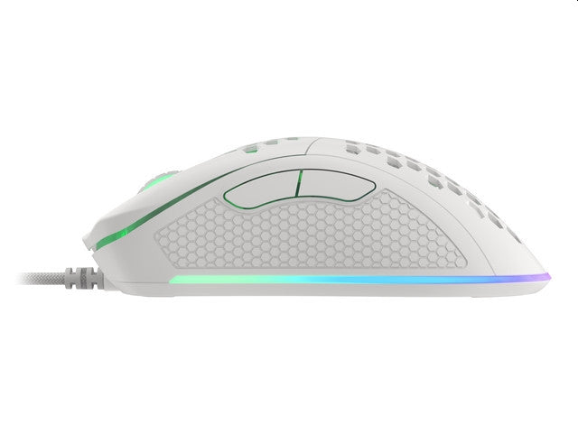 Мишка за игри Genesis Krypton 555 8000DPI RGB бял софтуер