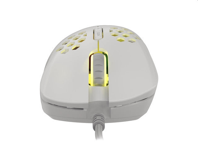 Мишка за игри Genesis Krypton 555 8000DPI RGB бял софтуер