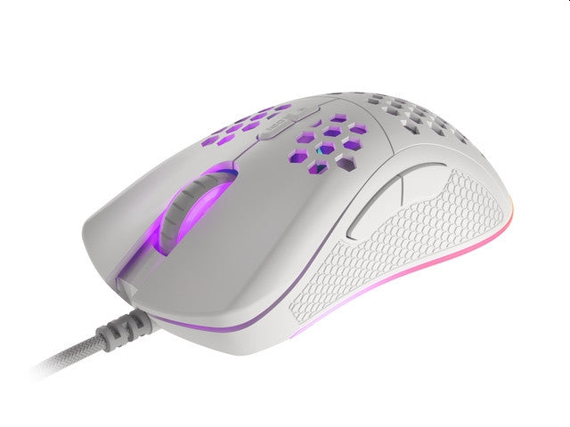 Мишка за игри Genesis Krypton 555 8000DPI RGB бял софтуер