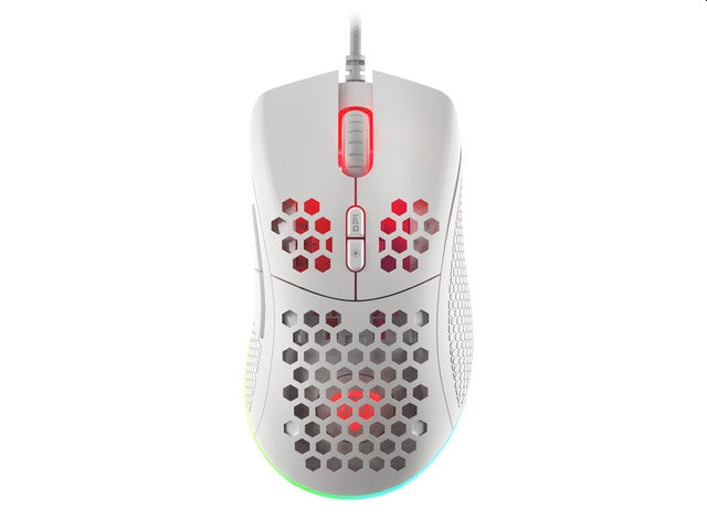 Мишка за игри Genesis Krypton 555 8000DPI RGB бял софтуер