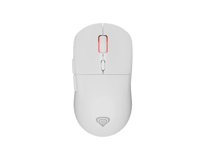 Genesis Wireless Gaming Mouse Zircon XIII Custom Wireless 26000 DPI Бяла