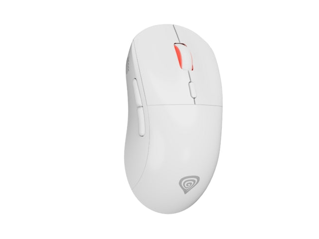 Genesis Wireless Gaming Mouse Zircon XIII Custom Wireless 26000 DPI Бяла
