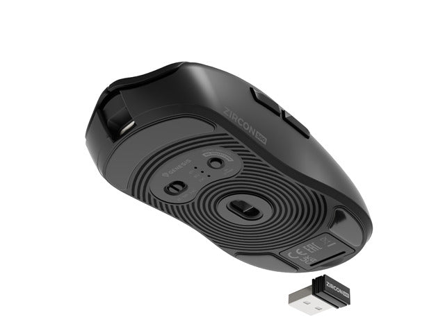 Безжична геймърска мишка Genesis Zircon 500 G2 Wireless 10000dpi, черна