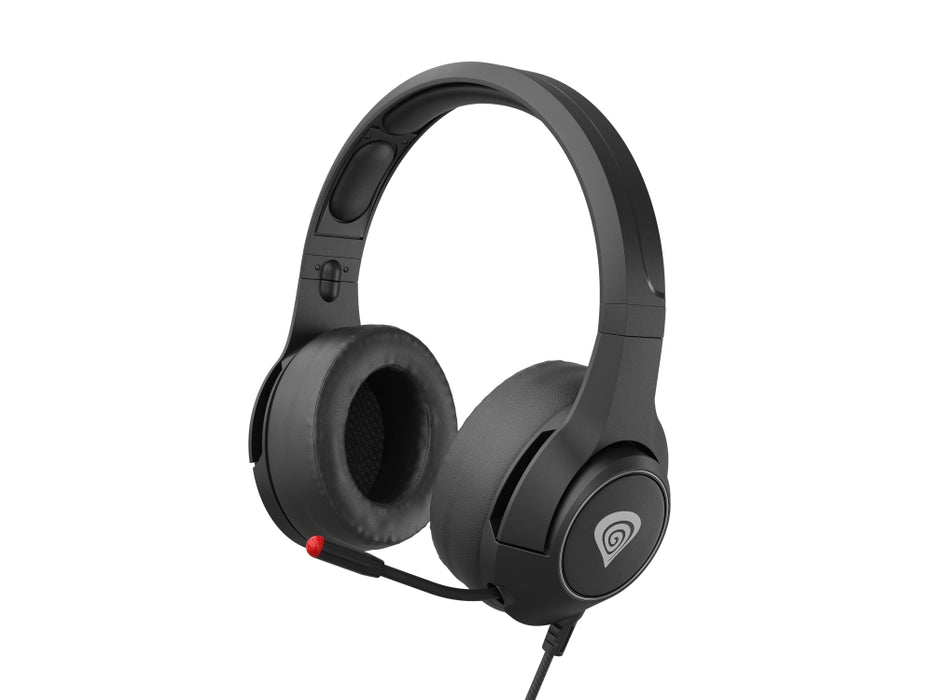 Слушалки Genesis Argon 600 с адаптер за микрофон черни