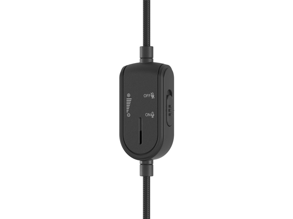 Слушалки Genesis Argon 600 с адаптер за микрофон черни