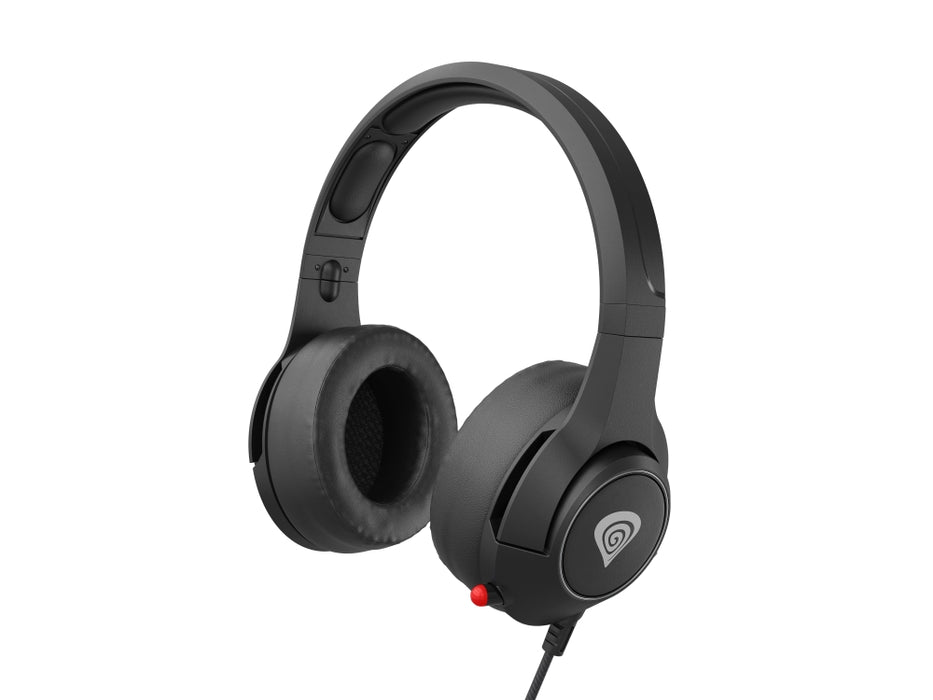 Слушалки Genesis Argon 600 с адаптер за микрофон черни
