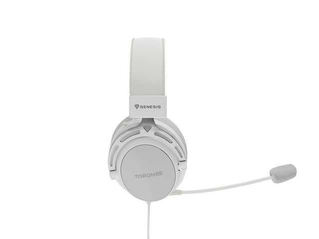 Слушалки Genesis Toron 301 с микрофон, бели