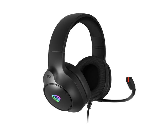 Слушалки Genesis Neon 213 с микрофон RGB осветление черни