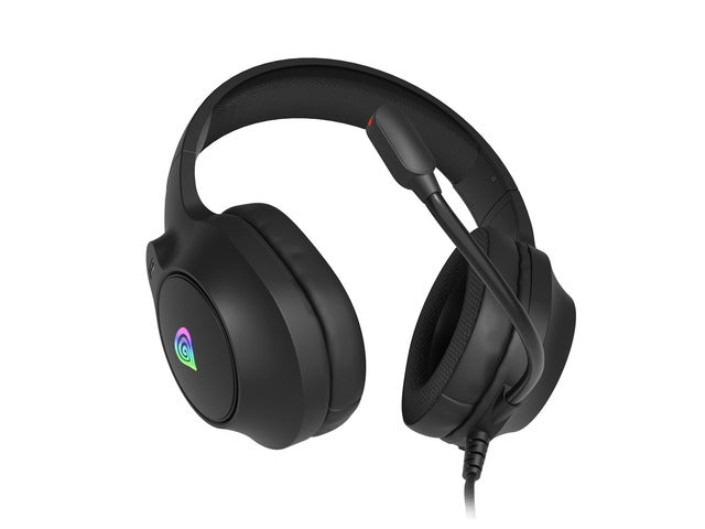 Слушалки Genesis Neon 213 с микрофон RGB осветление черни