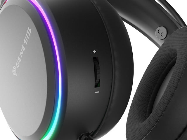 Слушалки Genesis Neon 613 G2 с микрофон RGB осветление черно