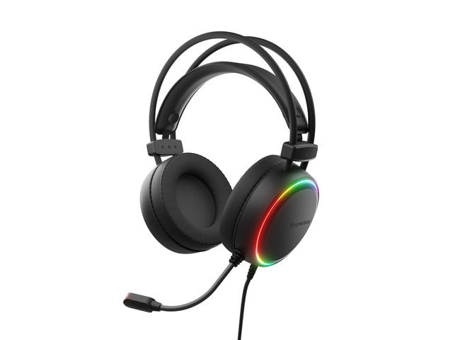 Слушалки Genesis Neon 613 G2 с микрофон RGB осветление черно